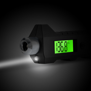 AstroAI Digital Tire Pressure Gauge with 4 Settings for Heavy Duty Truck/Motorcycle/Bike/Car, Backlit LCD Flashlight and Non-Slip, 230 PSI, Black