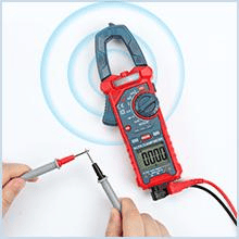 AstroAI CM4K0R Digital Clamp Meter 4000 Counts, Measuring AC/DC Voltage, Amp, Resistance, Capacitance, Frequency, Continuity, Live Wire Test, etc.