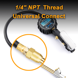 AstroAI Air Chuck, Dual Head Brass Tire Chuck