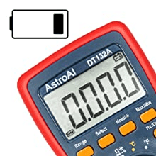 AstroAI 4000 Counts TRMS Digital Multimeter, Model DT132A