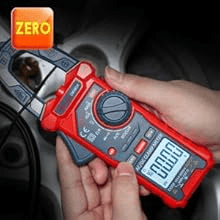 AstroAI CM4K0R Digital Clamp Meter 4000 Counts, Measuring AC/DC Voltage, Amp, Resistance, Capacitance, Frequency, Continuity, Live Wire Test, etc.