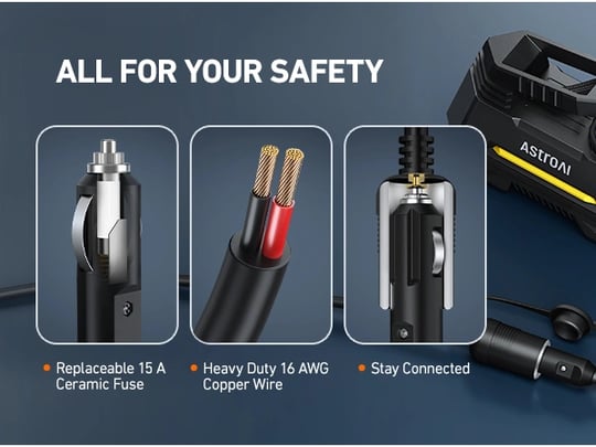 heavy duty cigarette lighter extension cord AstroAI 12Ft/12V/120W/15A Cigarette Lighter Extension Cord, Cigarette  Lighter Extension Cigarette Lighter Plug Extension
