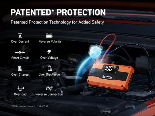 T8 Battery Jump Box for Car | AstroAI