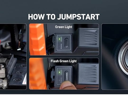 Portable Jump Starter with Air Compressor | AstroAI​