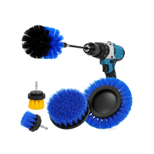 AstroAI Drill Brush Attachment Set 6Pack, Blue