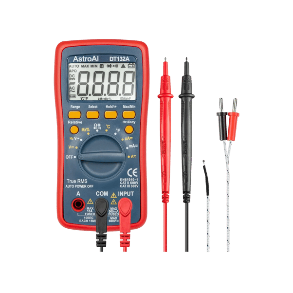 AstroAI 4000 Counts TRMS Digital Multimeter, Model DT132A