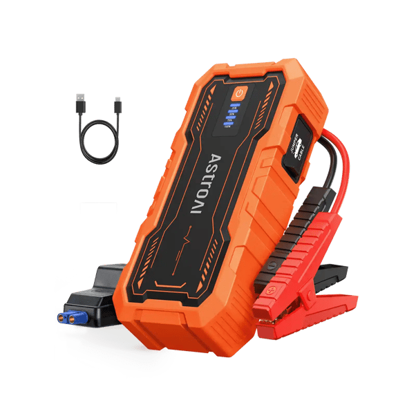 AstroAI S8 Pro 3000A Car Battery Booster Jump Starter Power Pack & Portable Car Jump Starter Power Bank for 12V Vehicles (9.0L Petrol / 7.0L Diesel)