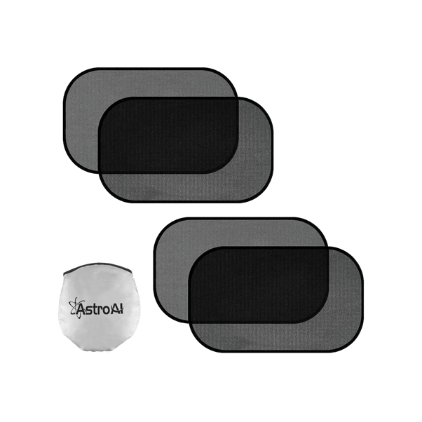 AstroAI Car Sun Shade 4Pack, 21 x14 inches