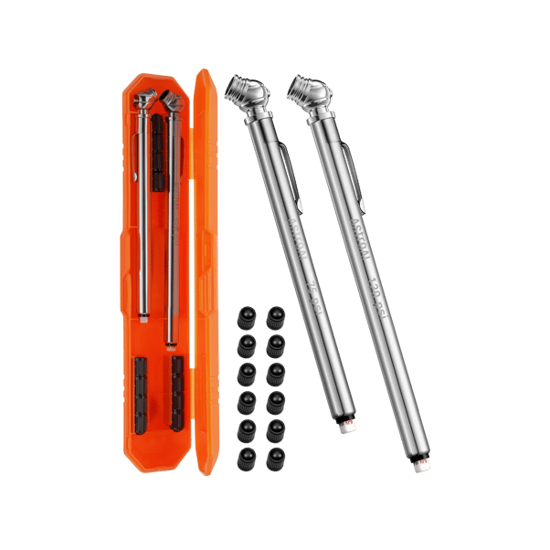 AstroAI Pencil Tire Pressure Gauge 2 Pack (10-75PSI,120PSI ±2% Span)