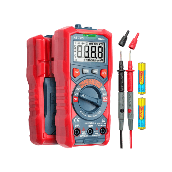 AstroAI Digital Multimeter 4000 Counts, Modell M4K0R
