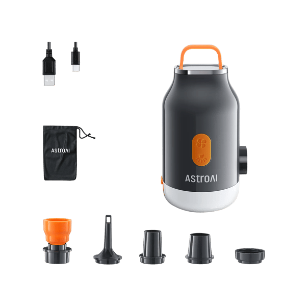 AstroAI 携帯式エアーポンプ 電動 空気入れ プール USB充電式 3000mAh