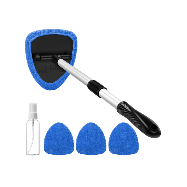 AstroAI Microfiber Car Window Cleaner, Blue