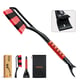 AstroAI Snow Brush and Ice Scrapers for Car Windshield, Red