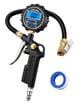 AstroAI Digital Tire Pressure Gauge with Inflator and Quick Connect Coupler for Cars and Bicycles, 0.1 Display Resolution, 250 PSI, 1 pack, Model 250PSI-M