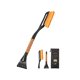AstroAI スノーブラシ スノースクレーパー, オレンジ 全長69cm