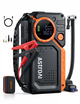 AstroAI Jump Starter with Air Compressor，7000A Car Battery Jump Starter and 150PSI Tyre Inflator, 12V Car Jumper Starter Power Back for All Petrol/12L Diesel Vehicles,Orange