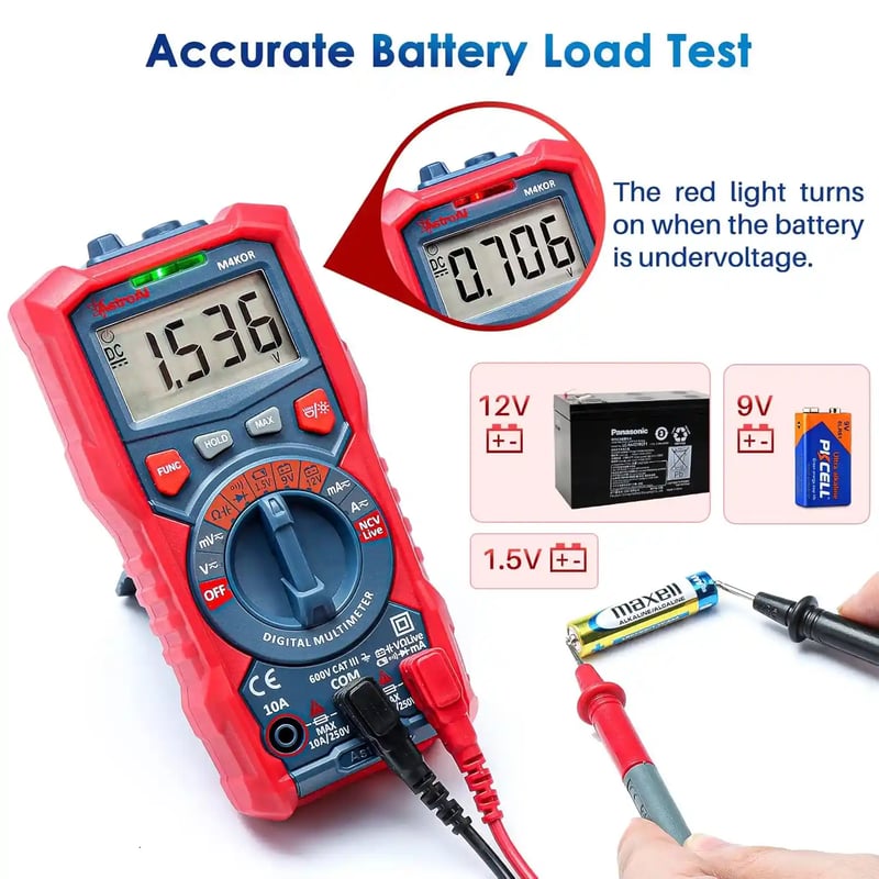 AstroAI Digital Multimeter 4000 Counts, Model M4K0R