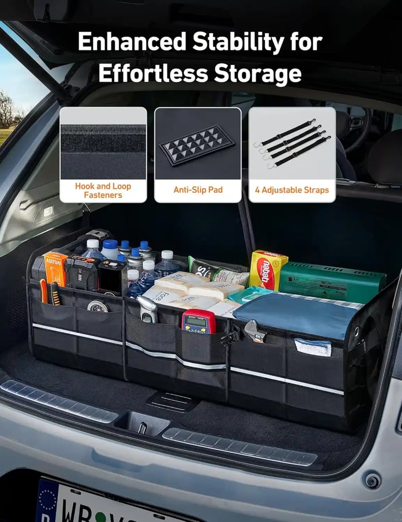 AstroAI Car Trunk Organizer Storage, Large