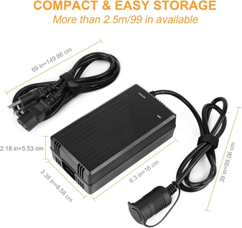 AstroAI AC to DC Converter, 15A/110V to 12V DC