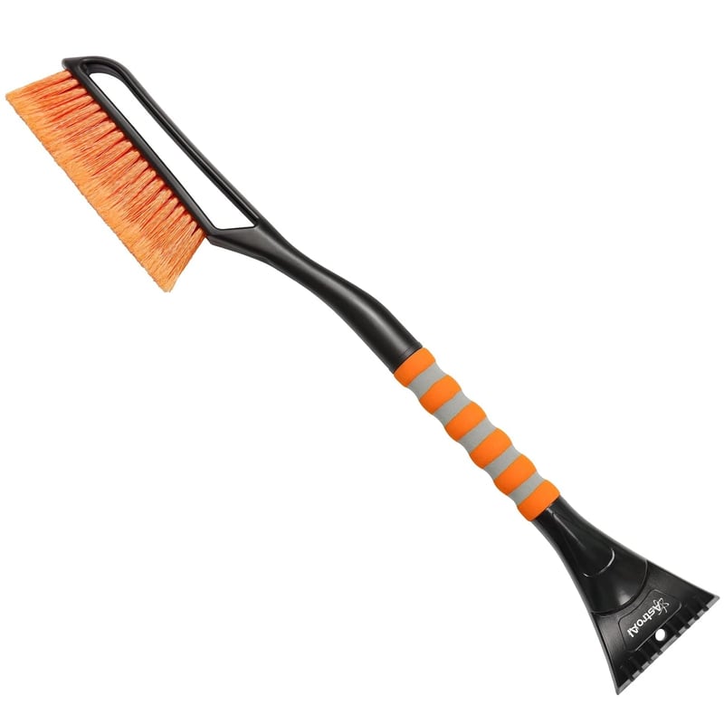 AstroAI 27 Inch Snow Brush 1 Pack (Orange)