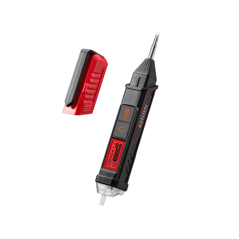 AstroAI VTS1000H Voltage Tester Non Contact Voltage Detector, Dual Range AC 12V/70V-1000V, Live Wire Test, LCD Percentage Display