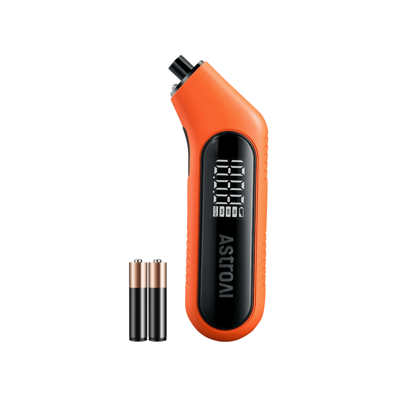 AstroAI Reifendruckprüfer Digitaler luftdruckprüfer 300 PSI Große Display mit Taschenlampe AAA-Batterie