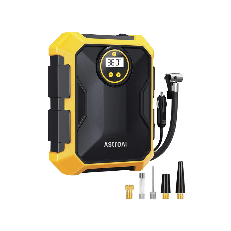 AstroAI K22 Compresor Aire Portátil de 100 PSI ‎Amarillo