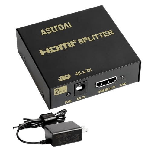 AstroAI HDMI 分配器 HDMI スプリッター
