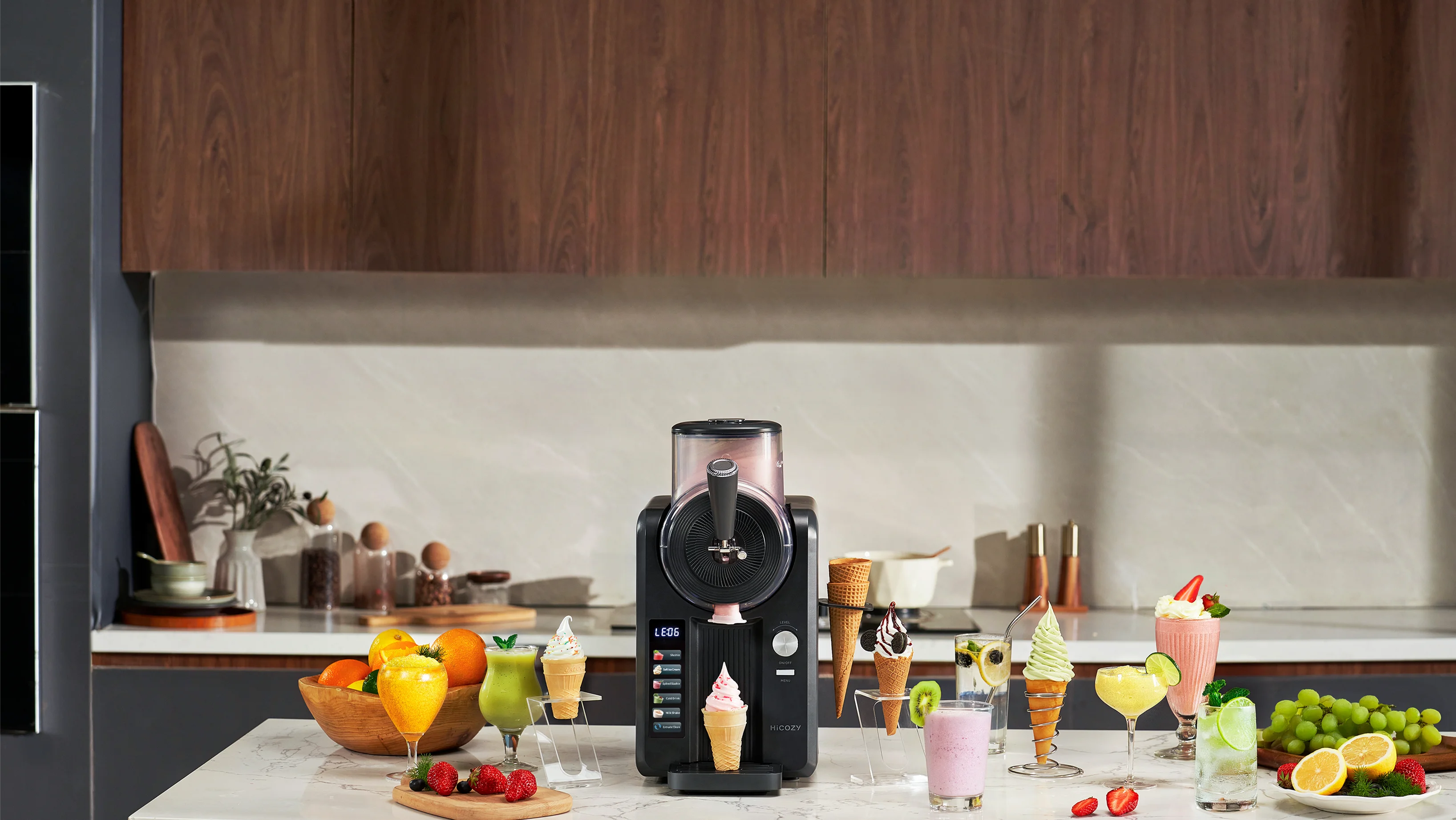5-in-1 Home Slushie & Ice Cream Maker